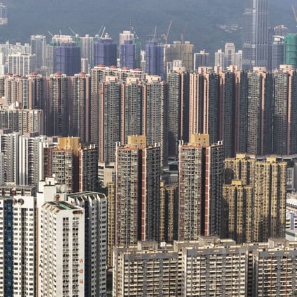 Residential blocks in Tsing Yi and Tsuen Wan areas of Hong Kong. Rents in the city fell for the first time in 22 months in February. Photo: Martin Chan