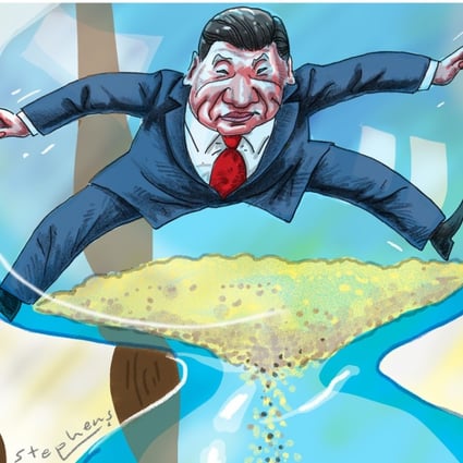 Xi Jinping’s grip on power will last as long as it is needed to get the job done, and no more. Illustration: Craig Stephens