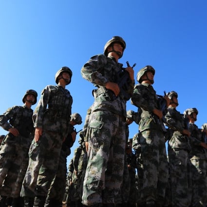 All personnel in China’s military will receive backdated pay rises this month. Photo: Xinhua