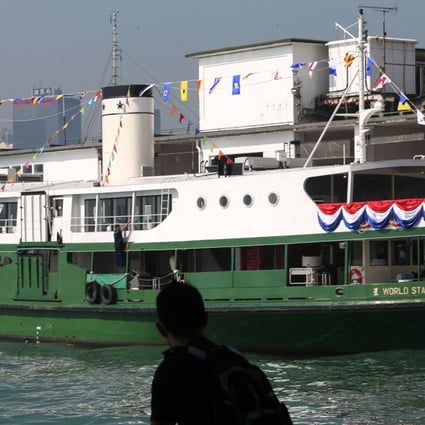An iconic Star Ferry vessel in Victoria Harbour. Photo: Sam Tsang. Photo: K.Y. Cheng
