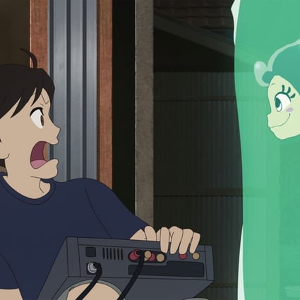 A still from Lu Over the Wall (category I, Japanese), directed by Masaaki Yuasa and starring the voice of Kanon Tani.