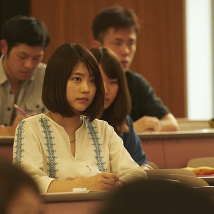 Kasumi Arimura plays a student who falls for her high-school teacher in Narratage (category IIB, Japanese), directed by Isao Yukisada, and co-starring Kun Matsumoto.