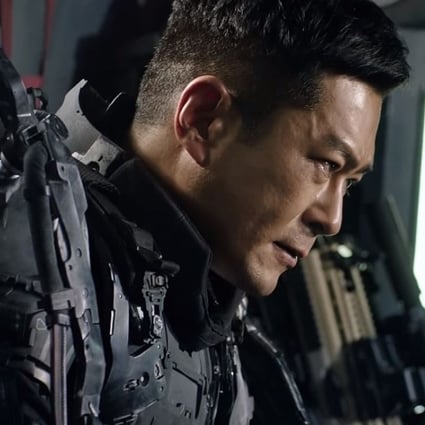 Louis Koo in a still from the upcoming sci-fi epic Warriors of Future.