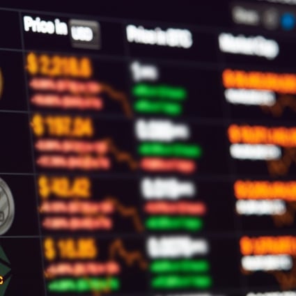 Prices on display at a Bitcoin exchange. Photo: Shutterstock