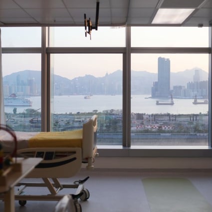 Haematology and Oncology Ward, Hong Kong Children's Hospital at Kai Tak, Hong Kong, on March 5. Photo: Winson Wong