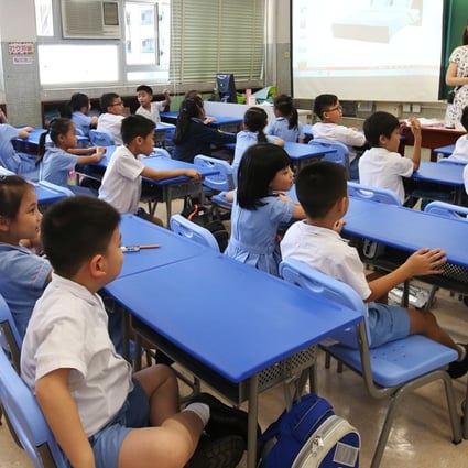 A class at GCCITKD Cheong Wong Wai Primary School in Sha Tin, where more than 10 per cent of the 630 pupils have special educational needs. Photo: David Wong