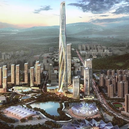 The Shenzhen-Hong Kong International Centre is expected to house an office tower about 700 metres tall. Photo: K. Y. Cheng