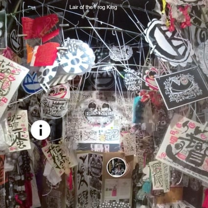 A screen grab of the 360 interactive tour of Art Basel Hong Kong 2018 created by Jarrod Watt.