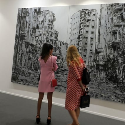 From March 21 to 24, more than 100 galleries from around the world presented at Art Dubai. Photo: AFP