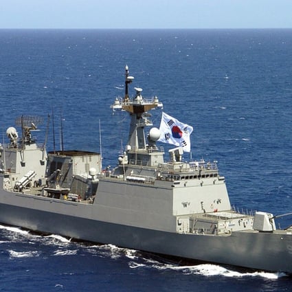 Munmu the Great, a South Korean warship that had been involved in anti-piracy operations in the Gulf of Aden, had been sent to the nearby sea. File photo: US Navy