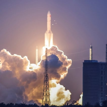 A Long March-5 Y2 rocket takes off from the Wenchang launch centre in southern China’s Hainan province. Beijing has denied it is planning to set up a space tracking station in Vanuatu. Photo: Reuters