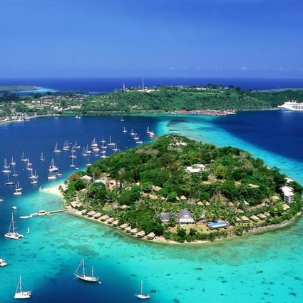 A file picture of a harbour and yachts in Vanuatu. Photo: Handout