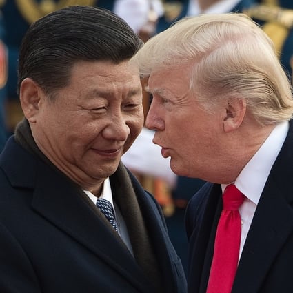 Chinese President Xi Jinping and US President Donald Trump. Photo: AFP