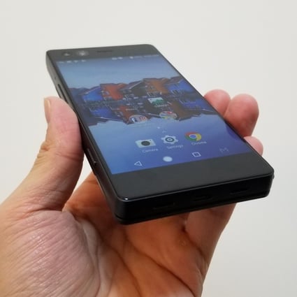 The ZTE Axon M phone with Android operating system. Photo: SCMP