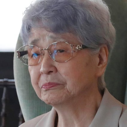Sakie Yokota, mother of Megumi Yokota who was abducted by North Korea agents at age 13 in 1977. Photo: Reuters
