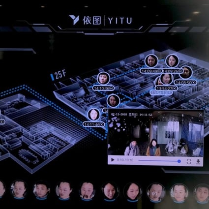 Yitu Technology’s system enables officers to promptly compare and match images captured by the body-camera with those stored in the police database. Photo: Yitu Technology