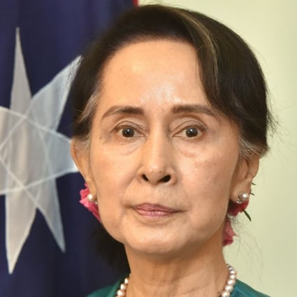 Myanmar’s State Counsellor Aung San Suu Kyi waits a meeting with Australian officials during her visit to Parliament House in Canberra on March 19, 2018. Photo: AFP