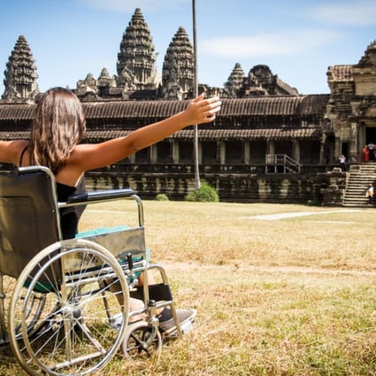 Wheelchair travel clearance