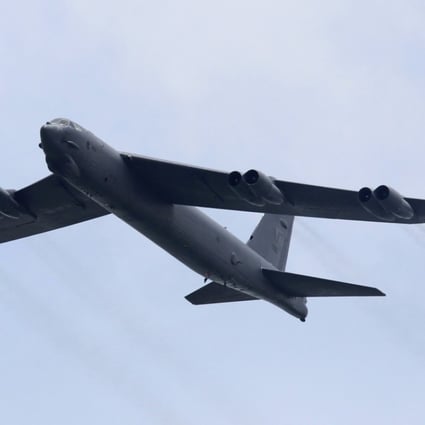 A file picture of a US Air Force Boeing B-52 strategic bomber. Photo: Reuters