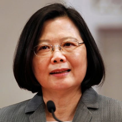 Taiwanese President Tsai Ing-wen said a meeting could take place with the mainland leader “without any political precondition and on an equal footing”. Photo: AP