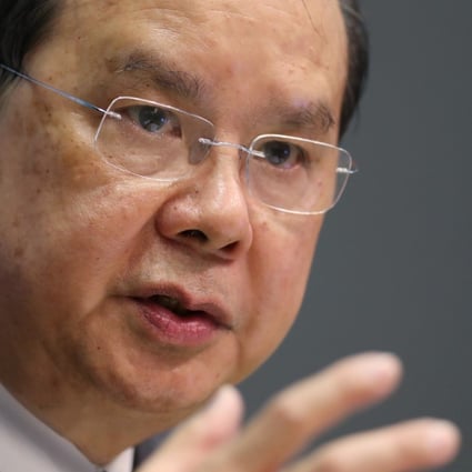 Chief Secretary Matthew Cheung has responded to a report stating that the government has removed the word ‘handover’ in online mentions of the 1997 event. Photo: Winson Wong