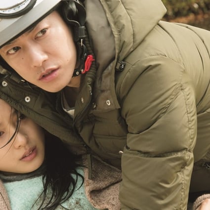 Takeru Satoh (top) and Tao Tsuchiya in a still from The 8-Year Engagement (category IIA, Japanese), directed by Takahisa Zeze.
