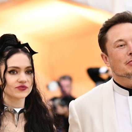 Elon Musk S Girlfriend Grimes Tesla Choker Sparks Met Gala Stir South China Morning Post