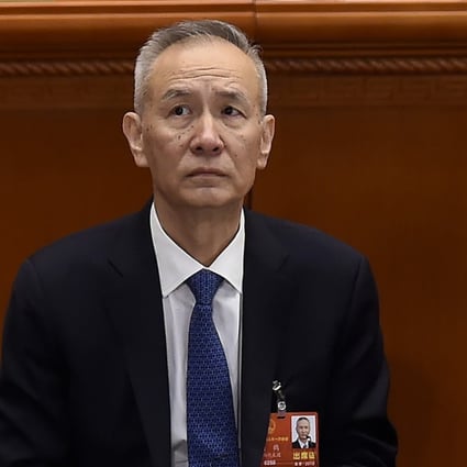 Liu He will lead the Chinese delegation on the visit to Washington, his second in three months. Photo: AFP 