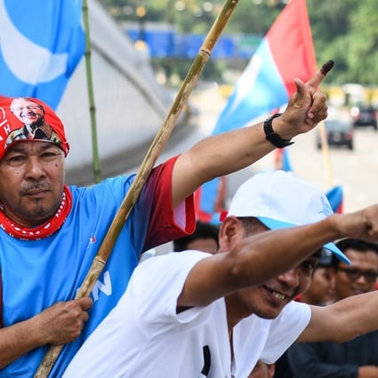 Mahathir Mohamad supporters. Photo: AFP