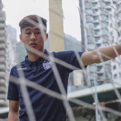 Dai Wai-tsun, who plays for League One side Bury in England, at Southorn Playground in Wan Chai. Photos: Winson Wong