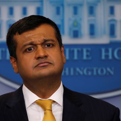White House Deputy Press Secretary Raj Shah led the briefing on Monday in Washington. Photo: Reuters