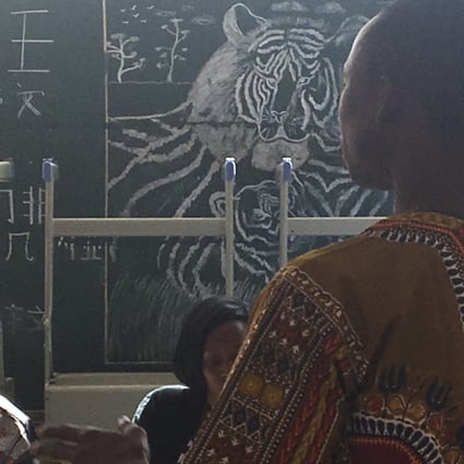 Mandarin in Africa: a lesson at the Confucius Institute at Cheikh Anta Diop University in Dakar, Senegal.