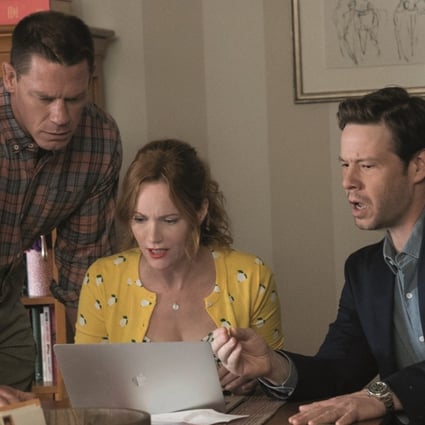 John Cena (left), Leslie Mann, and Ike Barinholtz star in Blockers (category IIB), directed by Kay Cannon.