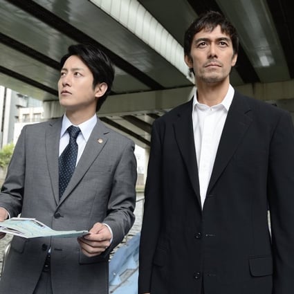 Hiroshi Abe (right) plays a detective in The Crimes That Bind (category IIA, Japanese), directed by Katsuo Fukuzawa.