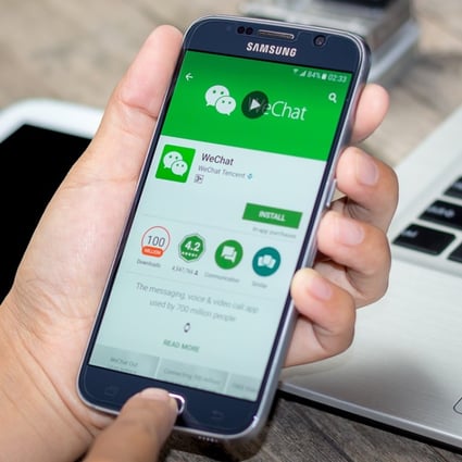 Tencent Holdings’ WeChat, China’s most popular smartphone app, has a Mini Program called Yue Sheng Shi which can handle 142 different functions, allowing residents of Guangdong province to skip queues at government offices. Photo: Shutterstock