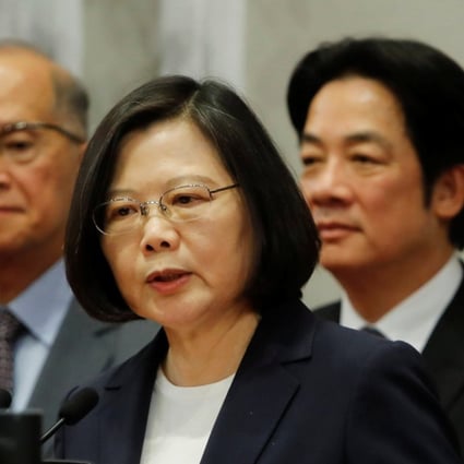 Taiwanese President Tsai Ing-wen expressed her anger with Beijing after Burkina Faso’s defection. Photo: Reuters