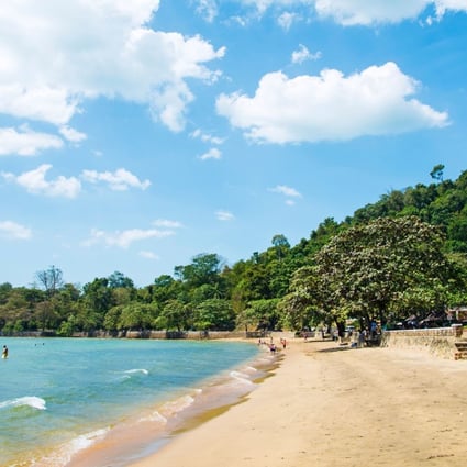 Kep Beach in the southern Cambodian town of Kep looks out onto the Gulf of Thailand. Photo: Alamy