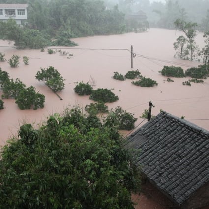 Flooding caused by climate change could cost China US$389 billion over the next two decades, far more than any other country in the world, a new study has said. Photo: Xinhua