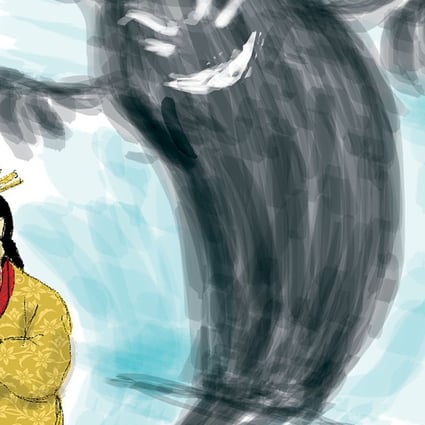 Lü Zhi unleashed her ambition, and her cruelty, after becoming empress dowager. Illustration: Mario Rivera