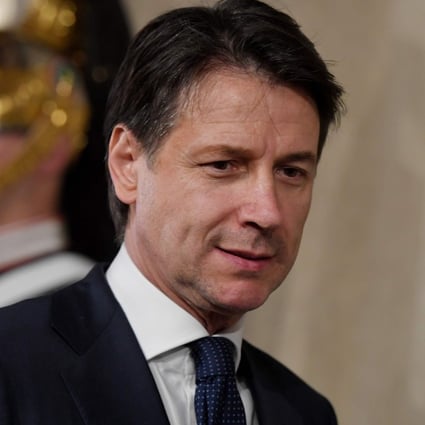 Italy's newly appointed Prime Minister Giuseppe Conte. Photo: AFP