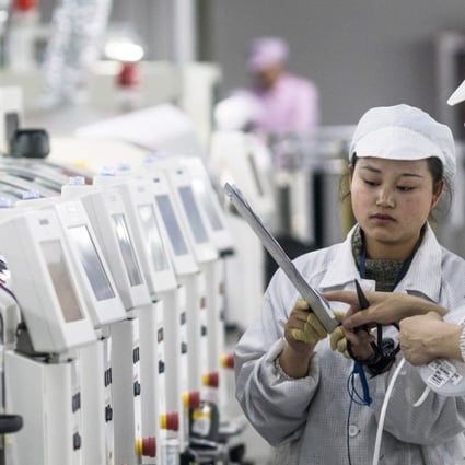 Beijing’s “Made in China 2025” plan for industrial upgrading has sparked suspicion around the world. Photo: EPA-EFE