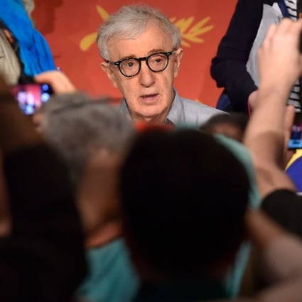 Woody Allen attends a press conference for his film Cafe Society ahead of the opening of the 2016 Cannes Film Festival. Photo: AFP
