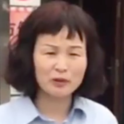 Zeng Hanxi described how she and her passengers came to the aid of the woman. Photo: PearVideo