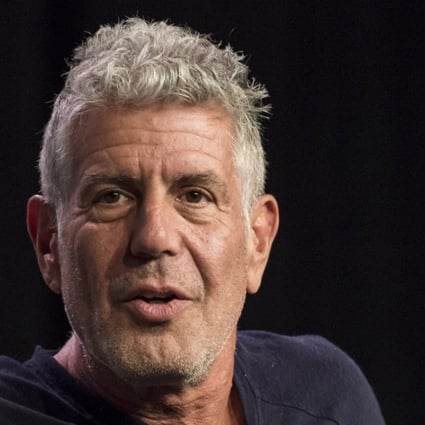 Anthony Bourdain speaks during the South By Southwest (SXSW) Interactive Festival at the Austin Convention Center in Austin, Texas, on March 13, 2016. MUST CREDIT: Bloomberg photo by David Paul Morris