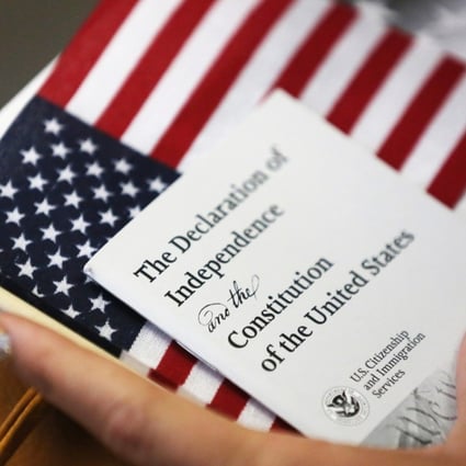 An immigrant prepares to become an American citizen on August 16, 2013, in New York City.Photo: AFP