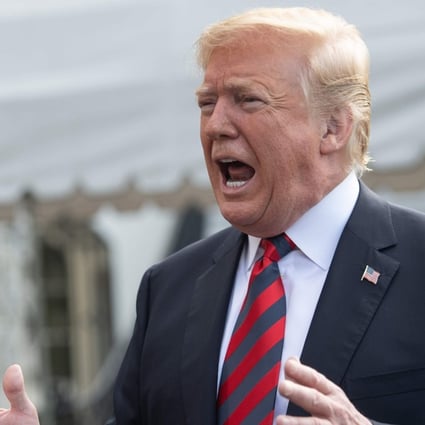 “China could be a little bit upset,” US President Donald Trump (pictured on Friday) said on Monday as he pledged to pursue punitive tariffs against $US50 billion in imports from China. Photo: AFP