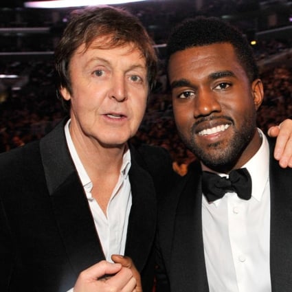 Paul McCartney and Kanye West, or a long-dead Beatle seen with a shape-shifting member of the Illuminati? Photo: SCMP