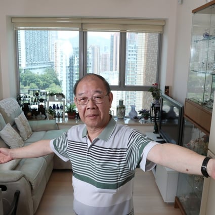 Wilson Yue Hui-kwong took up residence, along with his wife, at The Tanner Hill in North Point in April last year and says he has been happy with the move. Photo: K. Y. Cheng