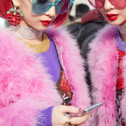 Social media is having a rising influence on China’s fashion industry. Photo: Shutterstock