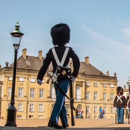The changing of the guard at Amalienborg Palace. Pictures: Tim Pile